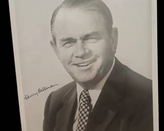 Signed memorabilia Henry Bellmon