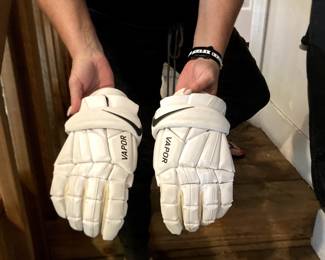 LAX gloves, Youth large; super high end