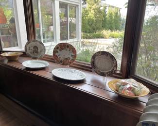 Serving bowls and turkey platters