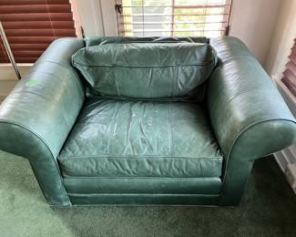 Leather chair and a half $400