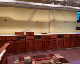 Basement cabinets $400/section