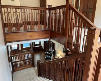One-of-a-kind grand staircase with Art Deco elements $2500