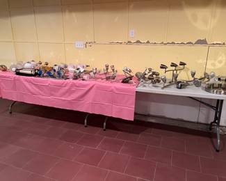 Variety of light fixtures priced from $8 up. 