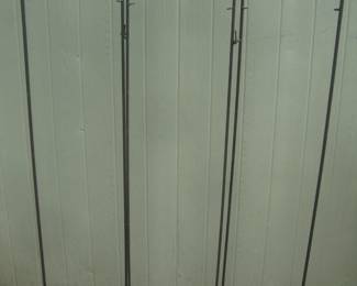 Folding wrought iron screen