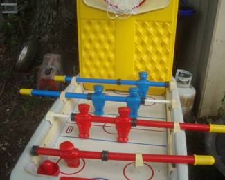 Little tikes foosball and game table