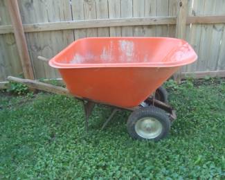 Large wheel barrow