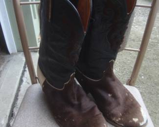 Lucchese cowhide cowboy boots, 10 1/2 3E