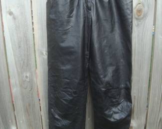 Leather pants