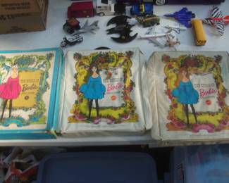 1960's Barbie doll cases