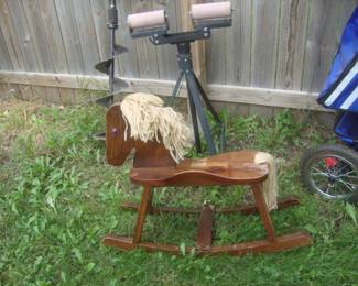 Vintage rocking horse