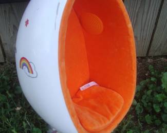 American Girl doll egg chair