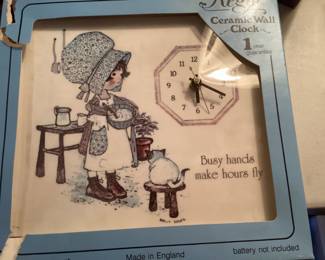 Holly Hobbie clock
