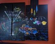 LARGE HAS 6 PIECES OF THIS ART.
Highly collectible, rockstar art