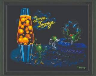 LAVA LOUNGE
Highly collectible rockstar art Michael
Goddard