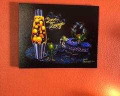 LAVA LOUNGE SIGNED Michael  Goddard 
highly collectible rockstar art