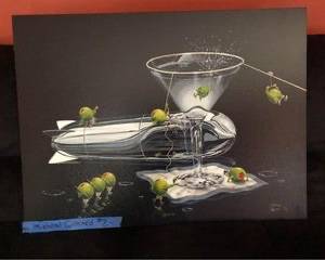 MARTINI TRAINING  SIGNED
Michael Goddard, highly collectible, rockstar, Art