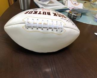 SIGNED DICK BUTKUS FOOTBALL