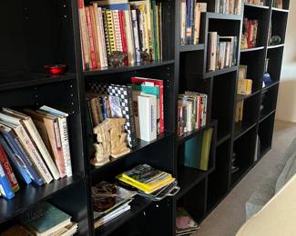 Cookbooks, old books and series