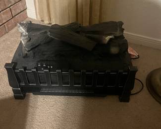 Electric fireplace logs