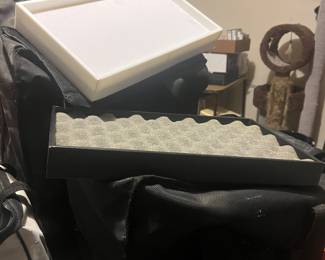 Showroom jewelry travel cars with trays