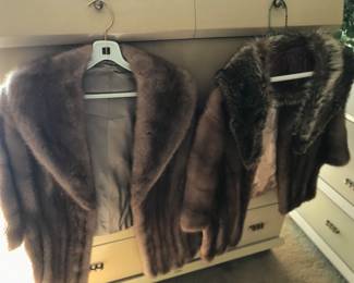 Vintage fur coats 