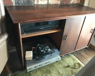 Mid century radio console 