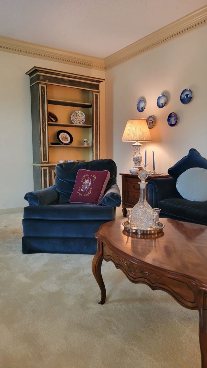 Thomasville  Worldwide Collection
Locking Base BookCases 
Sherrill Couch 
The Olympic Plate Collection  She pd $78.77 Each in 1989