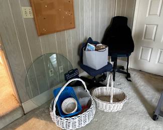 Heavy glass top  for a table 30” around