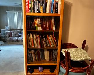 Another book shelf unit and variety of inspirational books
