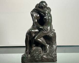 BARBADIENNE / NATIONAL GALLERY REPRODUCTION | Bronzed finish composition - l. 6 x w. 6 x h. 10 in