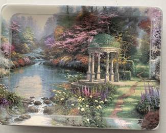 Thomas Kinkade Limited Edition Ceramic Plates