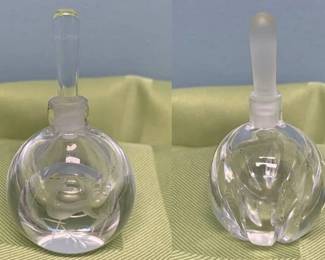 Antique Orrefors Sweden Perfume Bottles