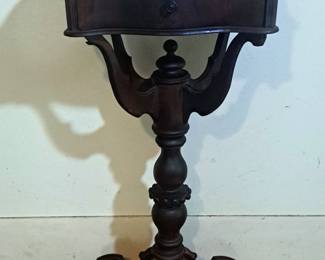 Antique Walnut shaving stand