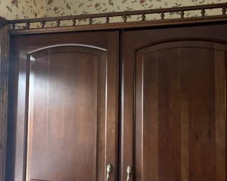 Upper Cabinet Over Stove in Kitchen