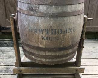Hawthorne Oak Barrel Churn, Rockford, ILL.