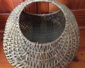 Early handwoven basket, Burke Co.