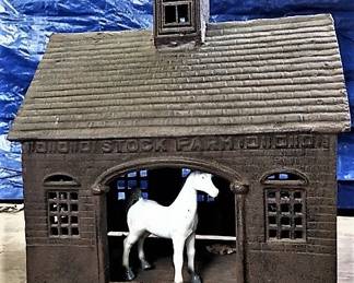 Vintage cast iron Stock Farm
