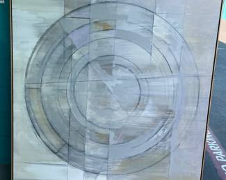 4'x 6' appx Painting by Don Ryan $500