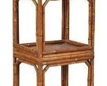 Vintage Chinese Bamboo Plant Stand