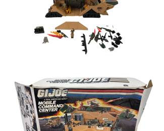 1987 G.I. Joe Mobile Command Center, Original Box & Steam Roller Action Figure