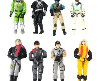1980s GI JOE Action Figures: Steel Brigade, Ghost Rider Phantom & More