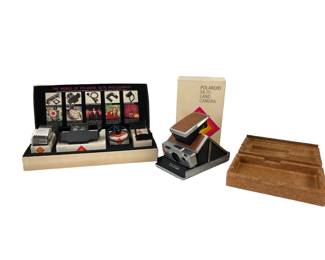 Polaroid SX-70 Land Camera With Accessory Kit, Original Boxes