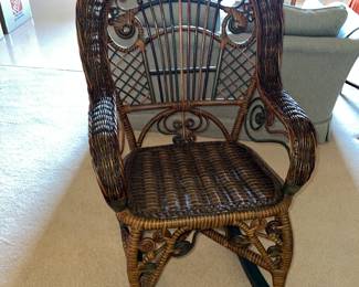Victorian Rocking chair.  Excellent. $300