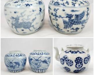 Chinese Porcelain with Phoenix & Mythical