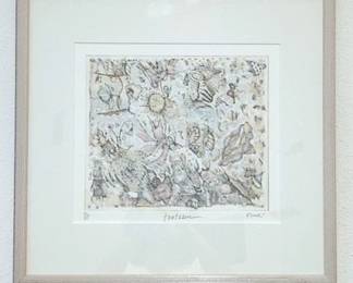 Robert Klunk Signed & Numbered Etching
