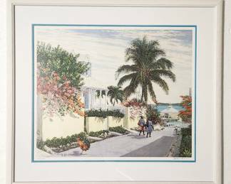 Eddie Minnis Artist Signed & Numbered Lithograph
