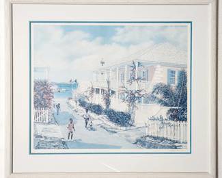 Eddie Minnis Signed & Numbered Strawberry House