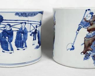 Chinese Porcelain Planter Pots