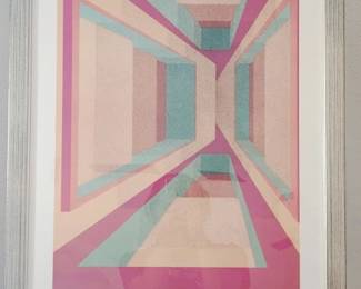 Robert Shirk Signed LE Framed Lithograph Passages