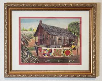 Maurice Cook Signed LE Framed Lithograph